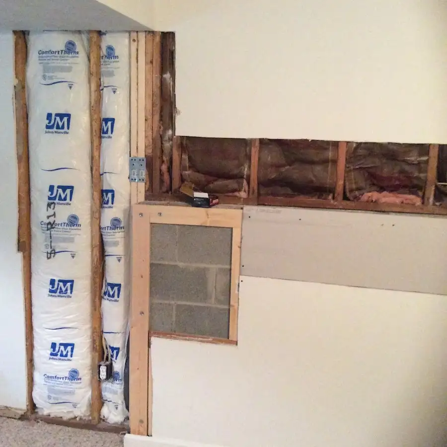 Wall insulation replacement during Odor Removal & Deodorization in Pine Hill
